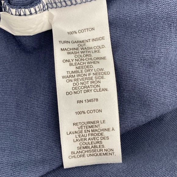 Vineyard Vines | Men’s XL Navy Blue Fourth of July Fireworks Patriotic Logo Tee - Picture 6 of 6